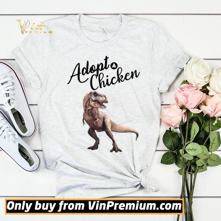 Dinosaur Trex Adopt Chicken shirt sweater 75fb30c2 dinosaur trex adopt chicken shirt sweater 4 - Dinosaur Trex Adopt Chicken shirt sweater