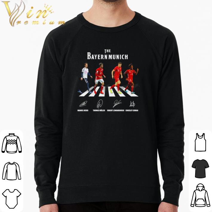 76a6fc5b awesome the bayern munich abbey road signature shirt sweater 4 - Awesome The Bayern Munich Abbey Road signature shirt sweater