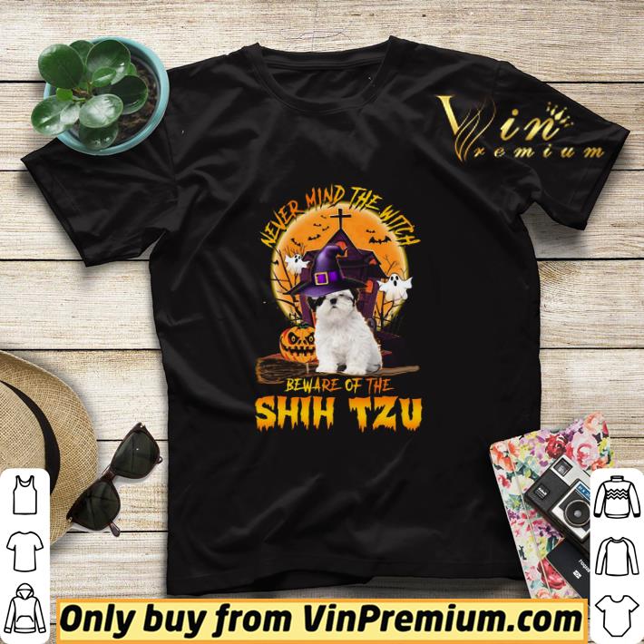 Never Mind The Witch Beware Of The Shih Tzu Happy Halloween shirt sweater 7955f146 never mind the witch beware of the shih tzu happy halloween shirt sweater 4 - Never Mind The Witch Beware Of The Shih Tzu Happy Halloween shirt sweater