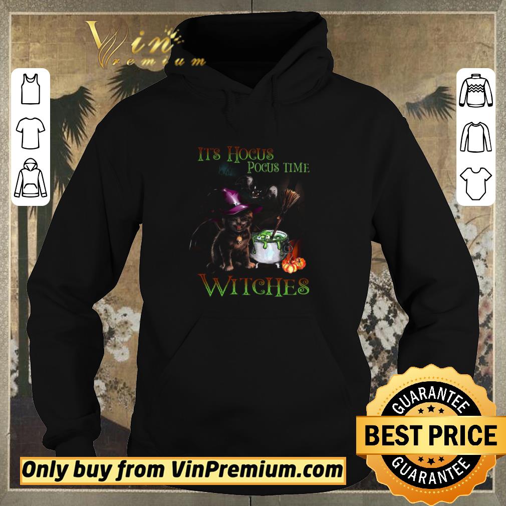 797229b8 funny halloween it s hocus pocus time cat witches shirt sweater 4 - Funny Halloween It's Hocus Pocus Time Cat Witches shirt sweater