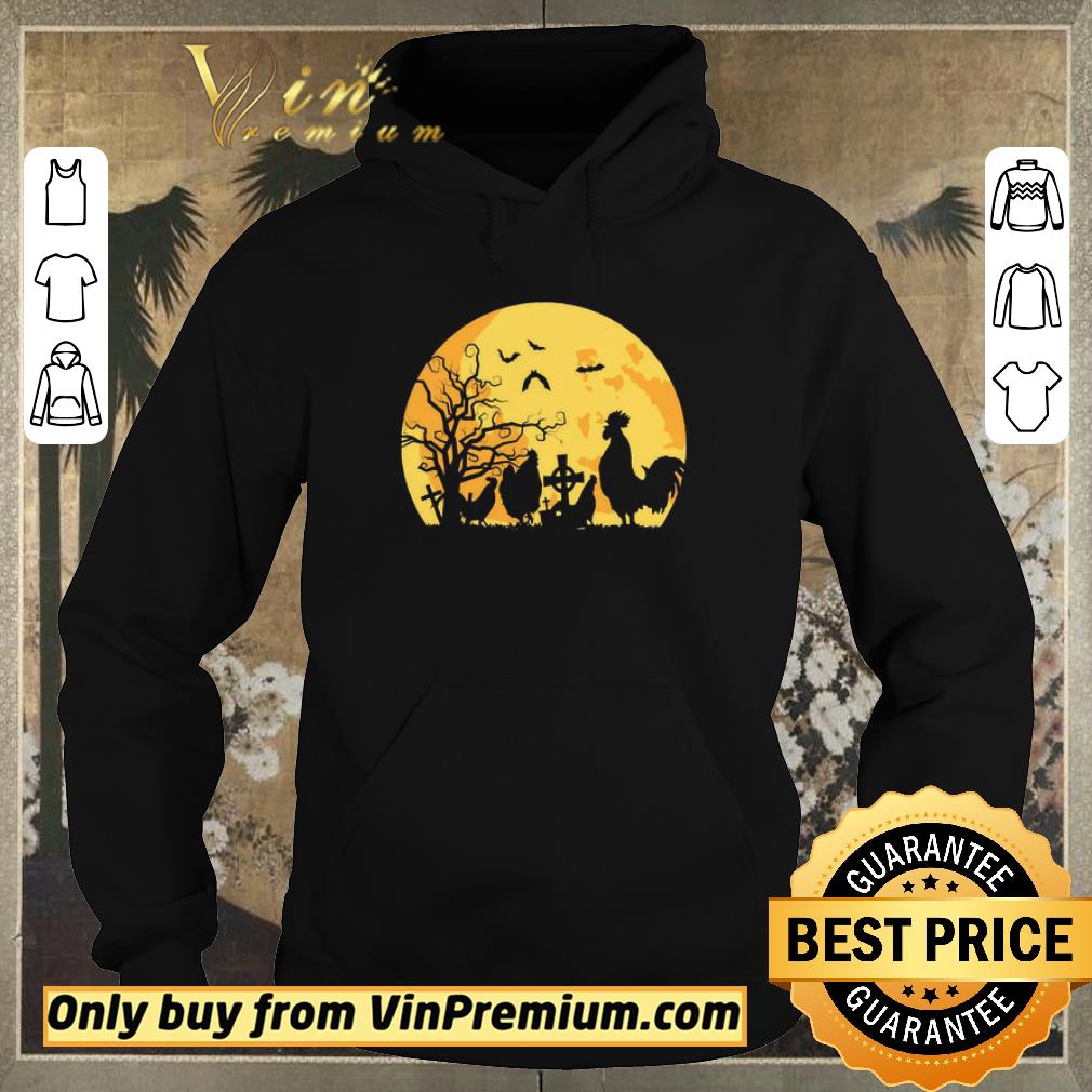 798e19ba hot halloween moon chicken shirt sweater 4 - Hot Halloween moon chicken shirt sweater