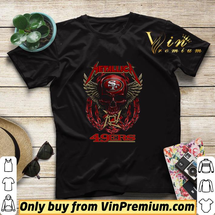7d50a6ef nice skull metallica san francisco 49ers shirt sweater 4 - Nice Skull Metallica San Francisco 49ers shirt sweater