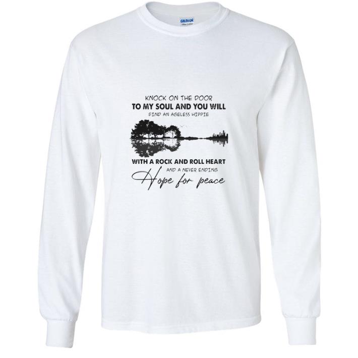 850e6364 nice guitar lake knock on the door to my soul and you will find an ageless hippie shirt 4 - Nice Guitar Lake Knock On The Door To My Soul And You Will Find An Ageless Hippie shirt