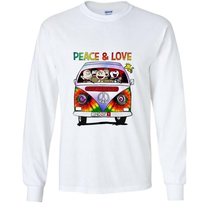 Great Snoopy And Friends Peace And Love Hippie Bus shirt 8751ddd3 great snoopy and friends peace and love hippie bus shirt 4 - Great Snoopy And Friends Peace And Love Hippie Bus shirt