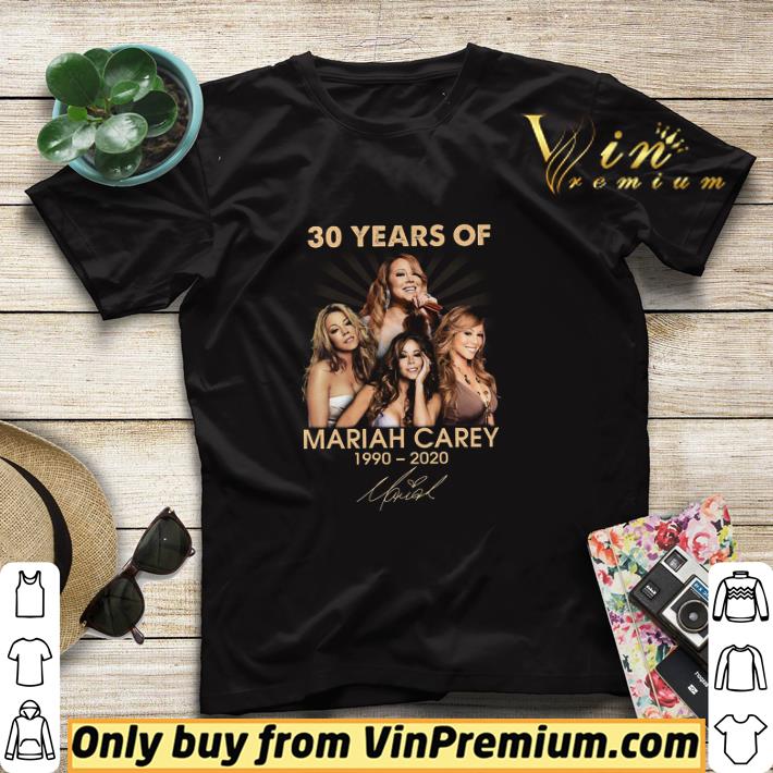 91938b76 30 years of mariah carey 1990 2020 signature shirt sweater 4 - 30 Years Of Mariah Carey 1990 2020 Signature shirt sweater
