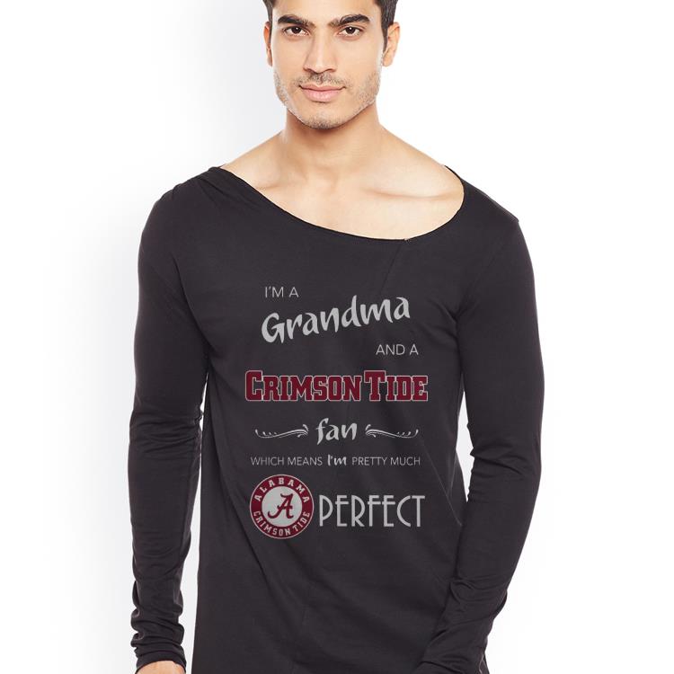 95477b02 derfect i m a grandma and a alabama crimson tide fan shirt 4 - Derfect I’m A Grandma And A Alabama Crimson Tide Fan Shirt