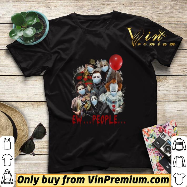 97f2b024 horror characters face mask halloween ew people shirt sweater 4 - Horror characters face mask Halloween ew people shirt sweater