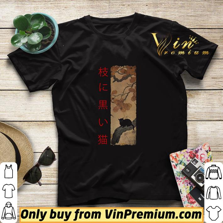 Japanese Culture Retro Print Black Cat shirt sweater 9a7dc2de japanese culture retro print black cat shirt sweater 4 - Japanese Culture Retro Print Black Cat shirt sweater