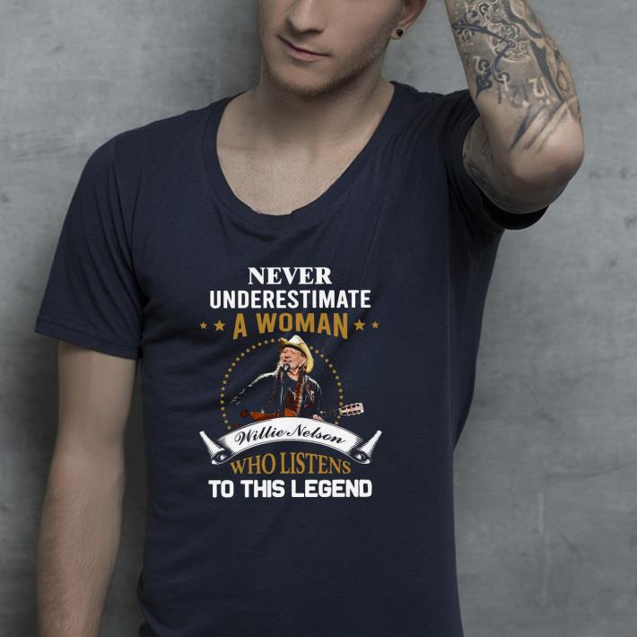 9d579a4b never underestimate a woman who listens to this legend willie nelson shirt 4 - Never underestimate a woman who listens to this legend Willie Nelson Shirt
