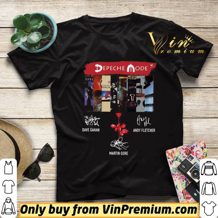 a1ae16e9 depeche mode dave gahan andy fletcher martin gore signature shirt sweater 4 - Depeche Mode Dave Gahan Andy Fletcher Martin Gore signature shirt sweater