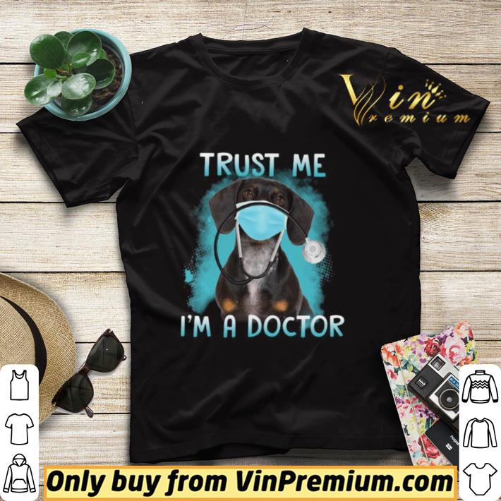 a77631bf nice dachshund mask trust me i m a doctor shirt sweater 4 - Nice Dachshund mask trust me i’m a doctor shirt sweater