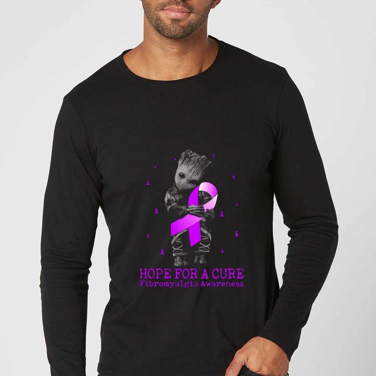 a884d524 hot hope for a cure fibromyalgia awareness baby groot shirt 4 - Hot Hope For A Cure Fibromyalgia Awareness Baby Groot shirt