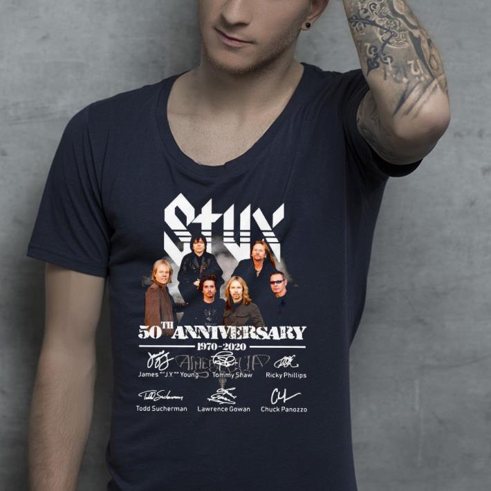 Styx 50th Anniversary 1970 2020 Signatures Shirt aa9fab38 styx 50th anniversary 1970 2020 signatures shirt 4 - Styx 50th Anniversary 1970 2020 Signatures Shirt