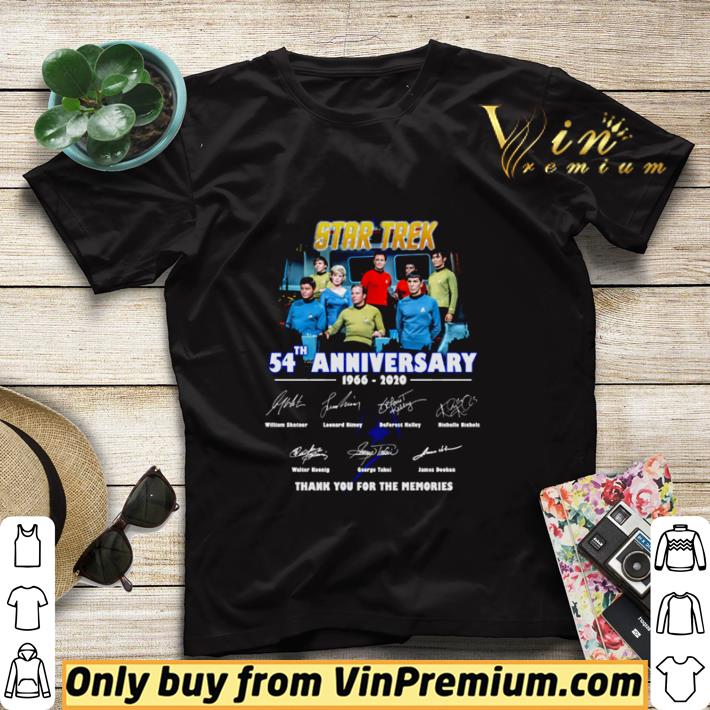 ab10d172 star trek 54th anniversary 1966 2020 thank you for the memories shirt sweater 4 - Star Trek 54th Anniversary 1966 2020 thank you for the memories shirt sweater