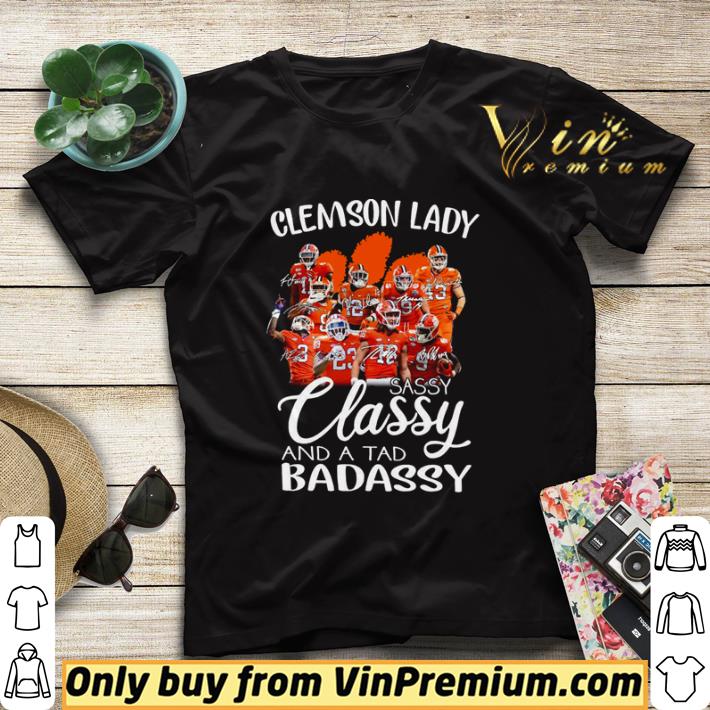 b0281cda nice clemson lady sassy classy and a tad badassy shirt sweater 4 - Nice Clemson lady sassy classy and a tad badassy shirt sweater