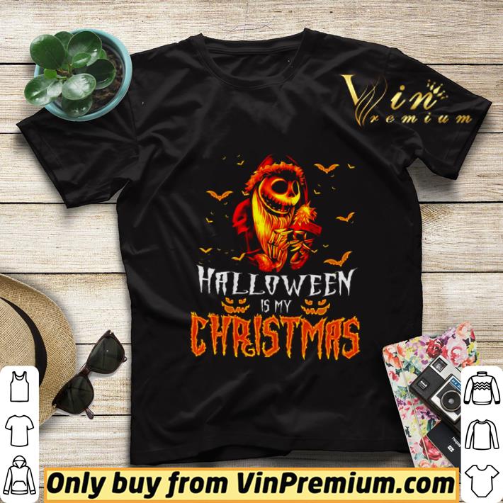 b9ac90c7 skeleton halloween is my christmas shirt sweater 4 - Skeleton Halloween Is My Christmas shirt sweater