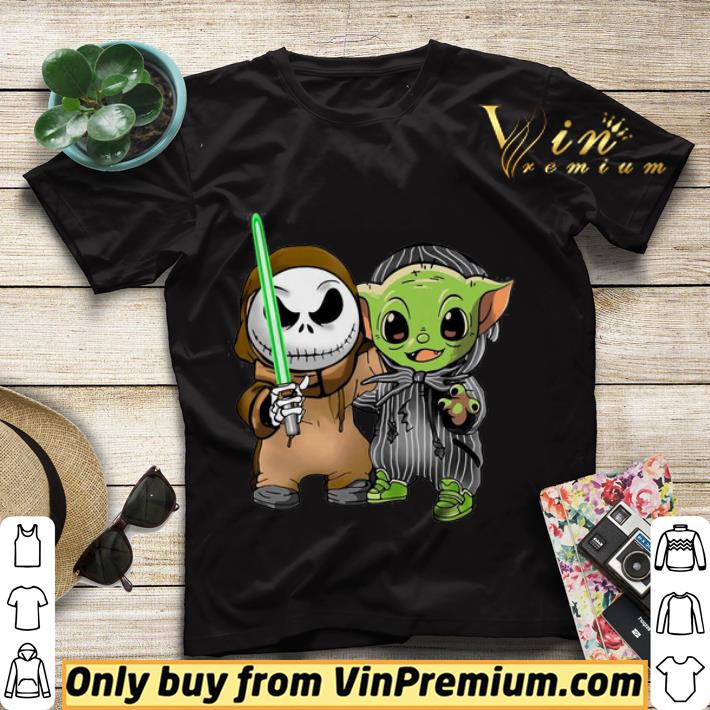 c20811fb baby yoda and jack skellington shirt sweater 4 - Baby Yoda And Jack Skellington shirt sweater