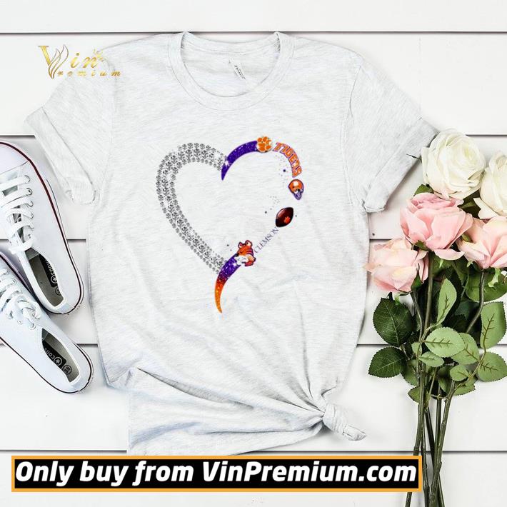 c299fc45 pretty clemson tigers diamond heart shirt sweater 4 - Pretty Clemson Tigers Diamond Heart shirt sweater