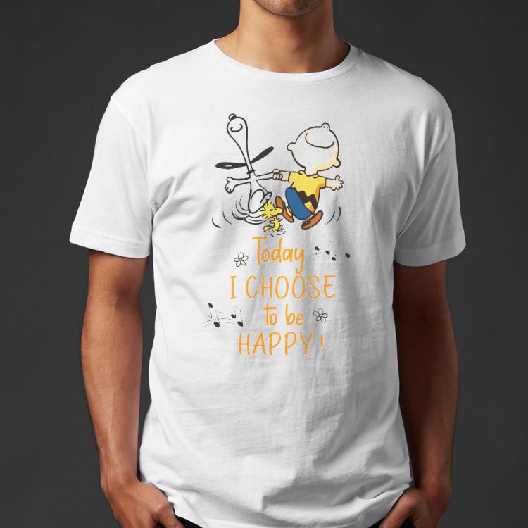 Snoopy Charlie Brown And Woodstock Today I Choose To Be Happy Shirt c2d94a7f snoopy charlie brown and woodstock today i choose to be happy shirt 4 - Snoopy Charlie Brown And Woodstock Today I Choose To Be Happy Shirt
