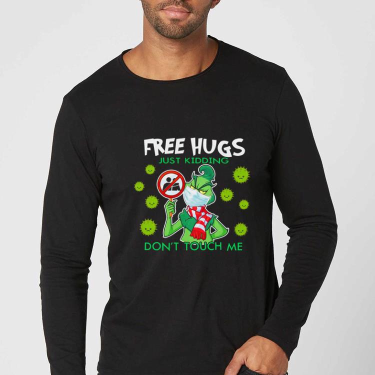 Top Grinch Free Hugs Just Kidding Don’t Touch Me shirt c692290a top grinch free hugs just kidding don t touch me shirt 4 - Top Grinch Free Hugs Just Kidding Don’t Touch Me shirt