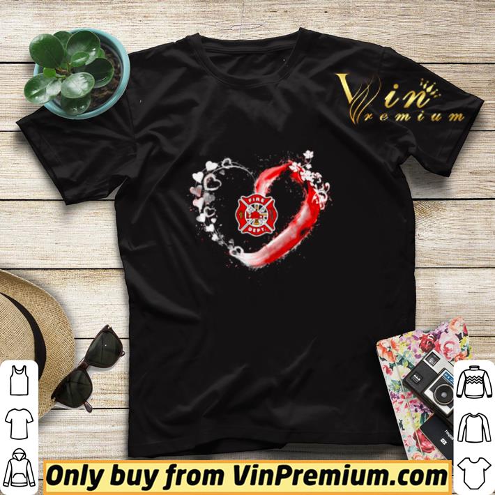ca862f50 notre dame fire department firefighte beautifulr flower heart shirt sweater 4 - Notre Dame Fire Department firefighte beautifulr flower heart shirt sweater