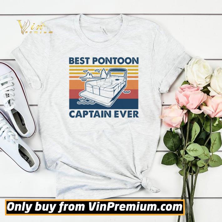 cf30acc8 best pontoon captain ever vintage shirt sweater 4 - Best pontoon captain ever vintage shirt sweater
