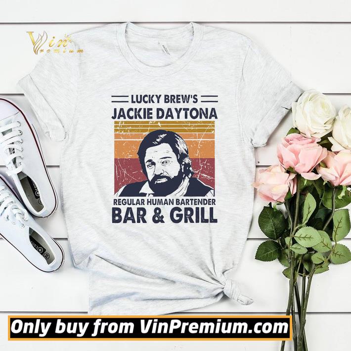 d020c945 awesome lucky brew s jackie daytona regular human bartender bar grill vintage shirt sweater 4 - Awesome Lucky Brew's Jackie Daytona Regular Human Bartender Bar & Grill Vintage shirt sweater