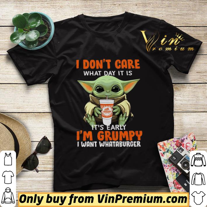 d73180dd baby yoda hug i don t care what day it is it s early i m grumpy i want whataburger shirt sweater 4 - Baby Yoda Hug I Don't Care What Day It Is It's Early I'm Grumpy I Want Whataburger shirt sweater