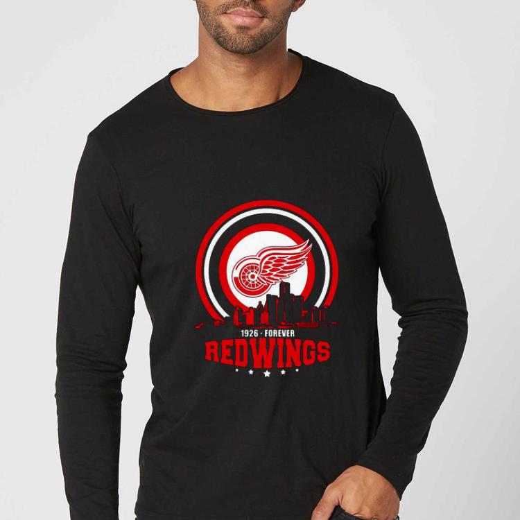 e05f3fba awesome 1926 forever detroit red wings logo shirt 4 - Awesome 1926 Forever Detroit Red Wings Logo shirt