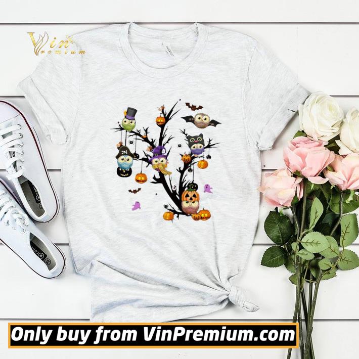Pretty Owls Pumpkin Tree Halloween shirt sweater ea17df3f pretty owls pumpkin tree halloween shirt sweater 4 - Pretty Owls Pumpkin Tree Halloween shirt sweater