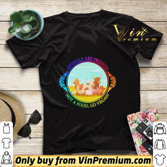 Official The animals are friends not a food, go vegan shirt sweater ef497534 official the animals are friends not a food go vegan shirt sweater 4 - Official The animals are friends not a food, go vegan shirt sweater