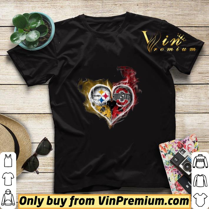 f0cd6dde premium pittsburgh steelers and ohio state heart shirt sweater 4 - Premium Pittsburgh Steelers And Ohio State Heart shirt sweater