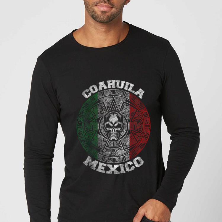 Original Coahuila Aztec Calendar Mayan Skull Mexican shirt f4606cb5 original coahuila aztec calendar mayan skull mexican shirt 4 - Original Coahuila Aztec Calendar Mayan Skull Mexican shirt