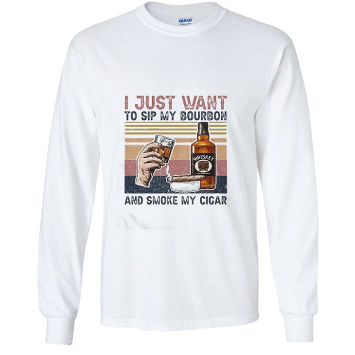 Hot I Just Want To Sip My Bourbon And Smoke My Cigar Vintage shirt f4eb98da hot i just want to sip my bourbon and smoke my cigar vintage shirt 4 - Hot I Just Want To Sip My Bourbon And Smoke My Cigar Vintage shirt