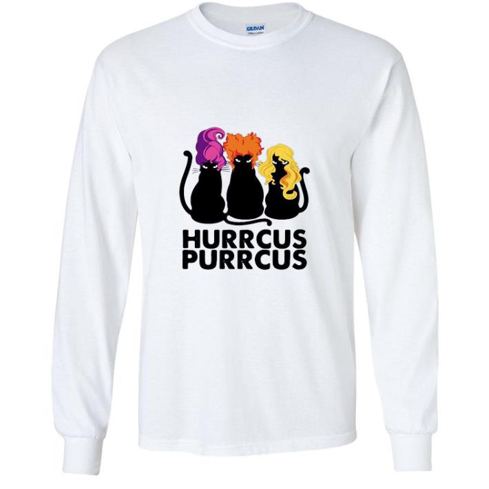 f58d9a73 premium cats mashup hocus pocus hurrcus purrcus shirt 4 - Premium Cats Mashup Hocus Pocus Hurrcus Purrcus shirt