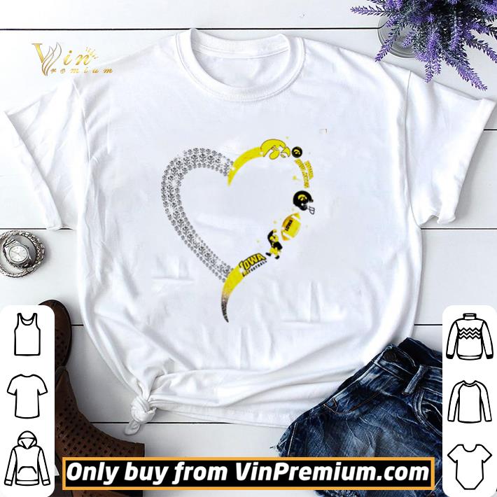 Heart Diamond Iowa Hawkeyes shirt sweater