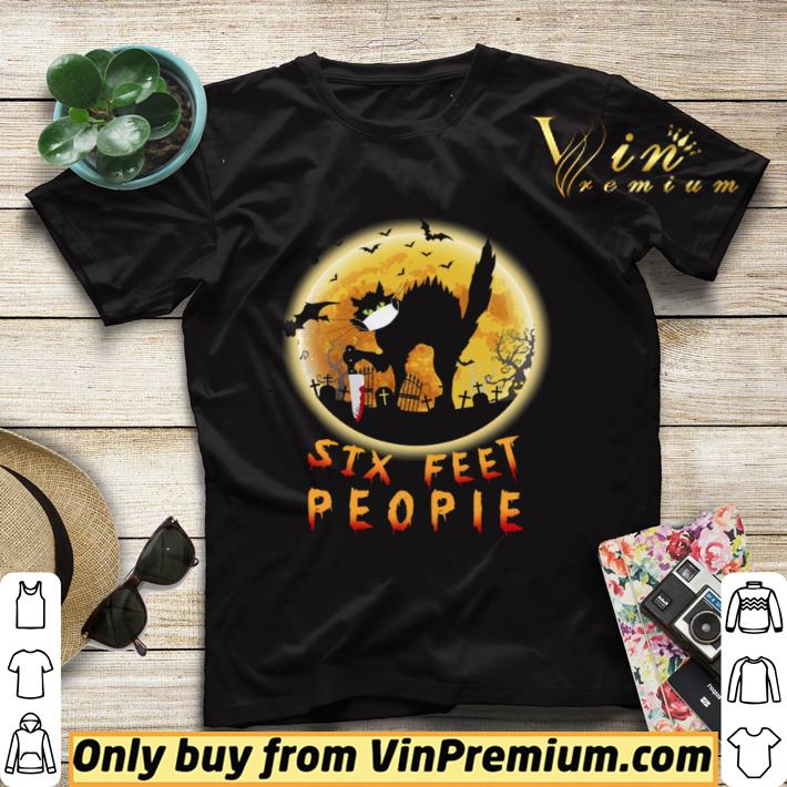 116db4ec funny black cat six feet people horror halloween shirt sweater 4 - Funny Black Cat Six Feet People Horror Halloween shirt sweater