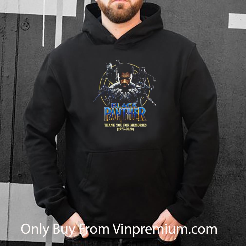 Awesome Chadwick Boseman Black Panther Thank You For The Memories 1977 2020 shirt 147d3c77 awesome chadwick boseman black panther thank you for the memories 1977 2020 shirt 4 - Awesome Chadwick Boseman Black Panther Thank You For The Memories 1977 2020 shirt