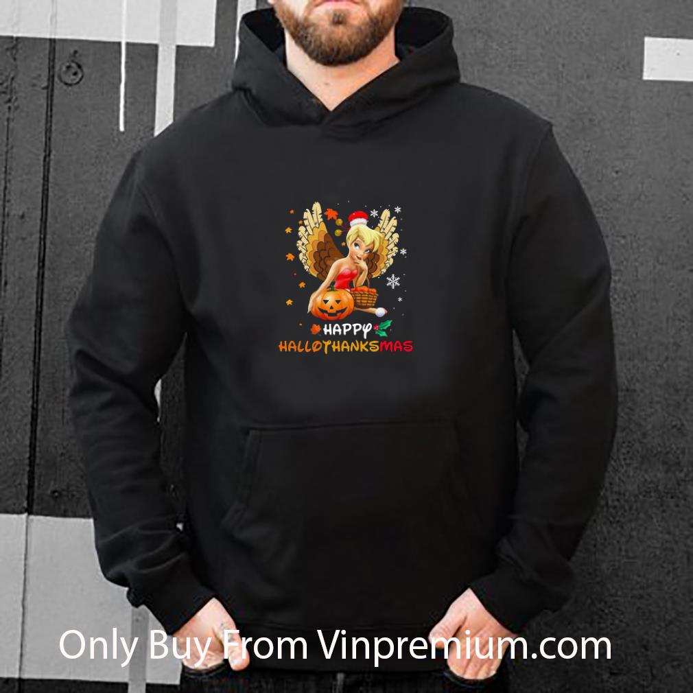 14cd324f official tinkerbell hug pumpkin happy hallothanksmas shirt 4 - Official Tinkerbell Hug Pumpkin Happy Hallothanksmas shirt