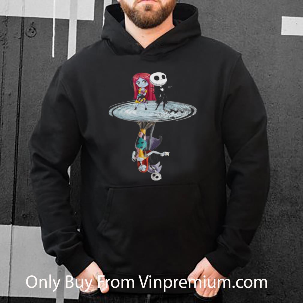 1aed1ac8 awesome sally and jack skellington water mirror nightmare before christmas shirt 4 - Awesome Sally And Jack Skellington Water Mirror Nightmare Before Christmas shirt