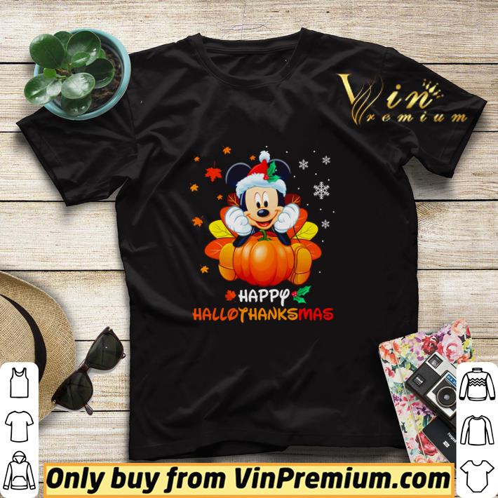 1eecaa40 mickey mouse pumpkin happy hallothanksmas shirt sweater 4 - Mickey Mouse Pumpkin Happy Hallothanksmas shirt sweater