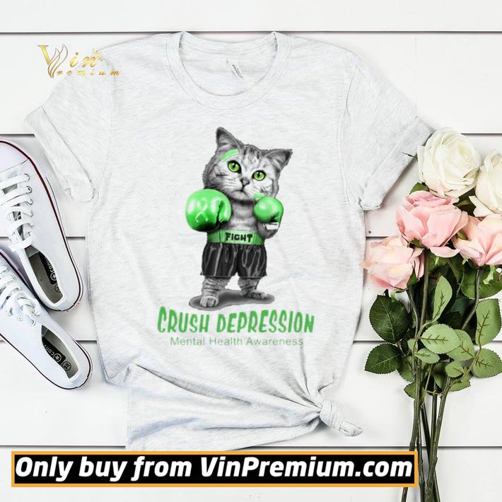 21d61b54 cat boxing fight crush depression mental health awareness shirt sweater 4 - Cat boxing fight crush depression mental health awareness shirt sweater