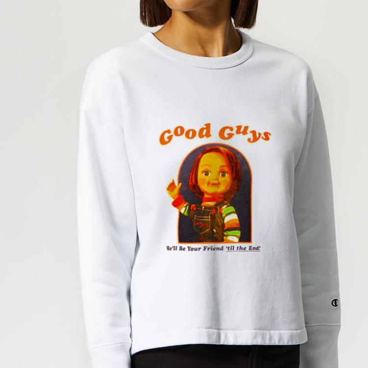 2f0ce701 original horror movies good guys chucky shirt 4 - Original Horror Movies Good Guys Chucky shirt