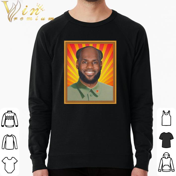 40a95ce7 hot lebron china mao zedong shirt sweater 4 - Hot LeBron China Mao Zedong shirt sweater