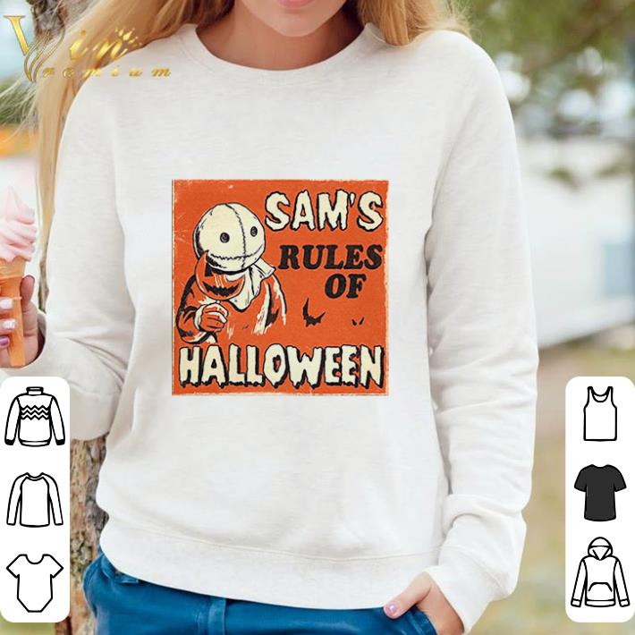 Funny Sam’s Rules Of Halloween shirt sweater 53d4c865 funny sam s rules of halloween shirt sweater 4 - Funny Sam’s Rules Of Halloween shirt sweater