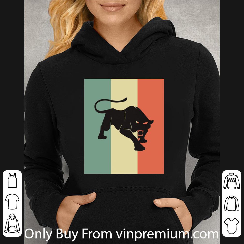 5981c039 nice black panther silhouette shirt 4 - Nice Black Panther Silhouette shirt