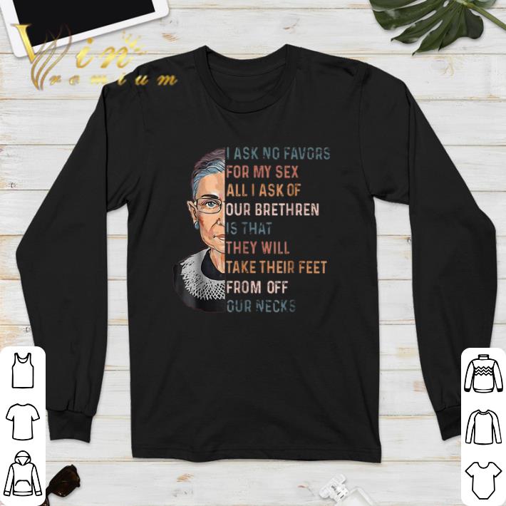 Original I Ask No Favours For My Sex Ruth Bader Ginsburg shirt sweater 793e9ee1 original i ask no favours for my sex ruth bader ginsburg shirt sweater 4 - Original I Ask No Favours For My Sex Ruth Bader Ginsburg shirt sweater