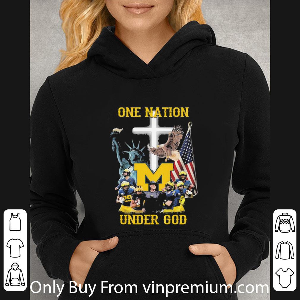 79f36fac official statue of liberty american michigan wolverines one nation under god shirt 4 - Official Statue Of Liberty American Michigan Wolverines One Nation Under God shirt