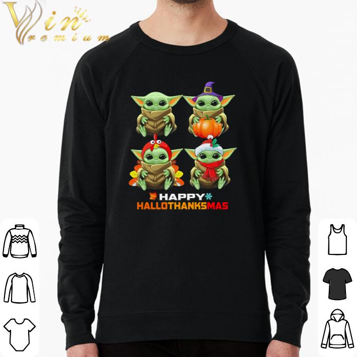 Funny Baby Yoda Happy hallothanksmas shirt sweater 857bd7d3 funny baby yoda happy hallothanksmas shirt sweater 4 - Funny Baby Yoda Happy hallothanksmas shirt sweater