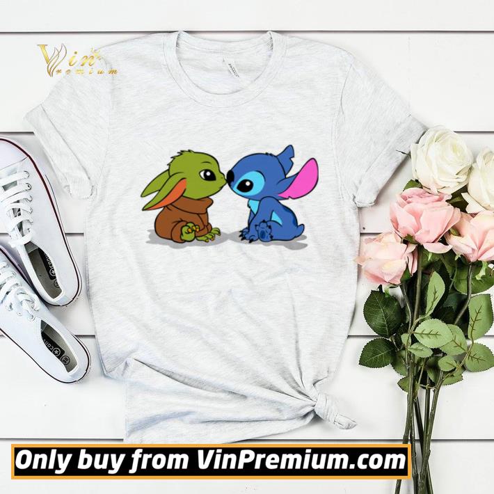 8baaf512 funny baby yoda kissing stitch shirt sweater 4 - Funny Baby Yoda Kissing Stitch shirt sweater